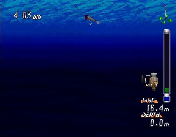 Sea Bass Fishing 2 screenshot 3 for Sega Saturn